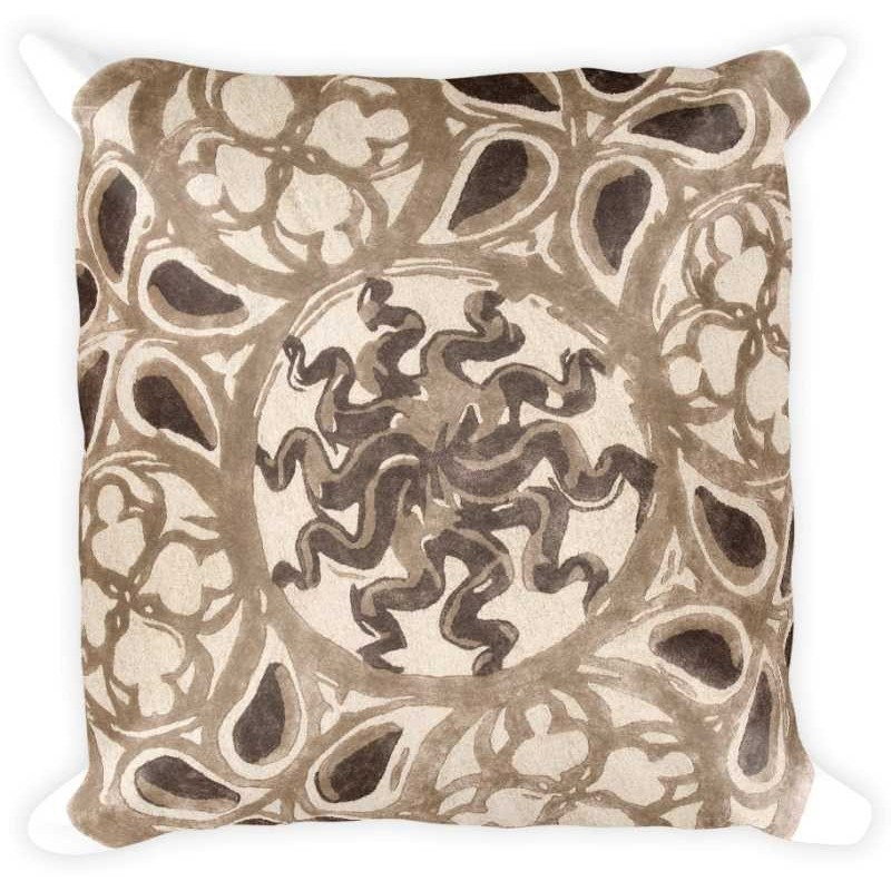 Tappeto Sitap Medusa Beige-Brown Rotondo