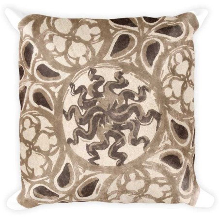 Tappeto Sitap Medusa Beige-Brown Rotondo