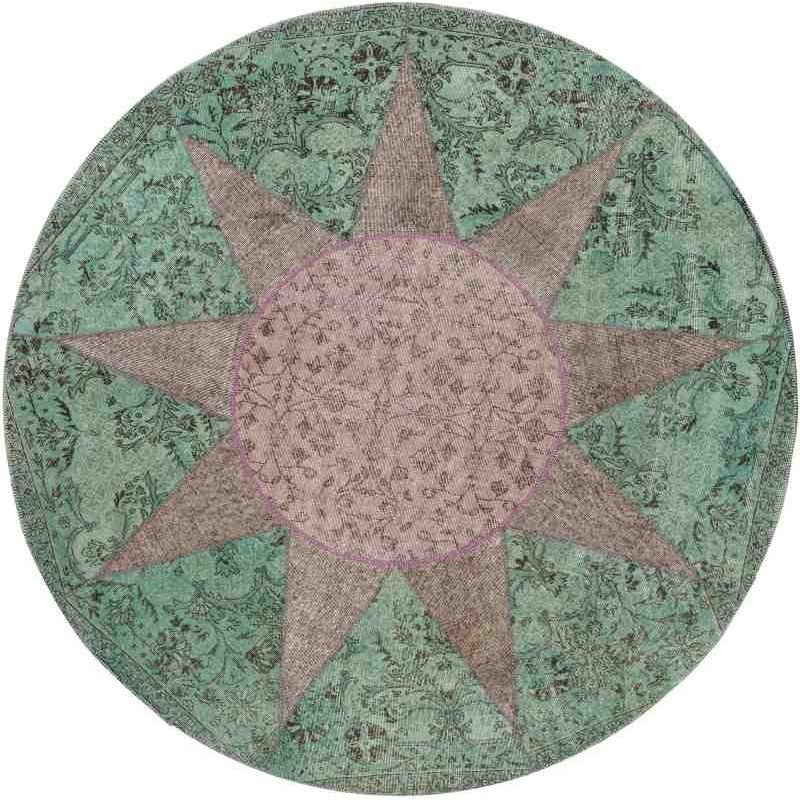 Tappeto Sitap Star Grey Rotondo