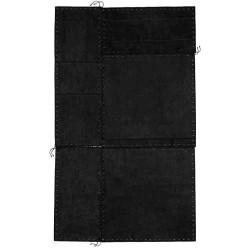 Tappeto Sitap Stringhe Black