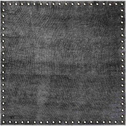 Tappeto Sitap Stringhe Lurex Black