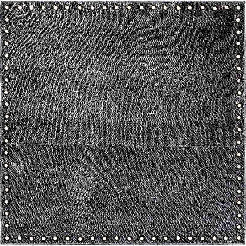 Tappeto Sitap Stringhe Lurex Black