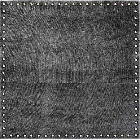 Tappeto Sitap Stringhe Lurex Black