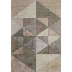 Tappeto Sitap Triangles Beige