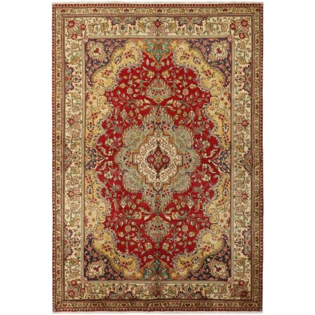 104628 tappeto persia tabriz cm 201x300