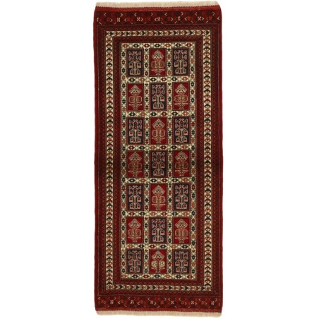 109017 tappeto persia torkaman fine cm 88x200
