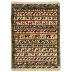 109045 tappeto persia torkaman fine cm 104x140