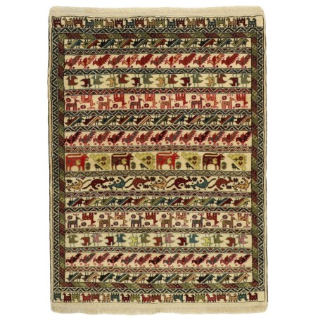 109045 tappeto persia torkaman fine cm 104x140