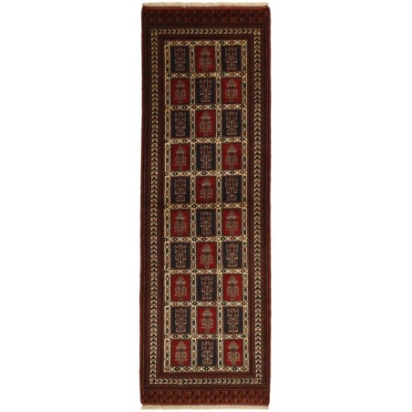 114052 tappeto persia torkaman fine cm 89x277