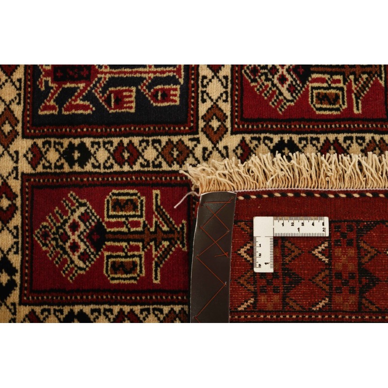 tappeto persia torkaman fine cm.89x283